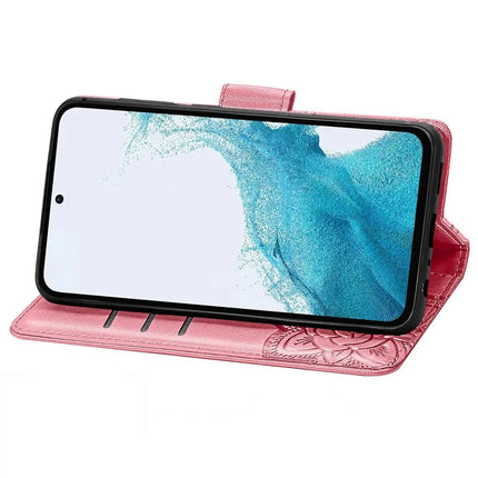 For Samsung Galaxy A36 5G / A56 5G Case PU Leather Wallet Phone Cover Butterfly Pattern