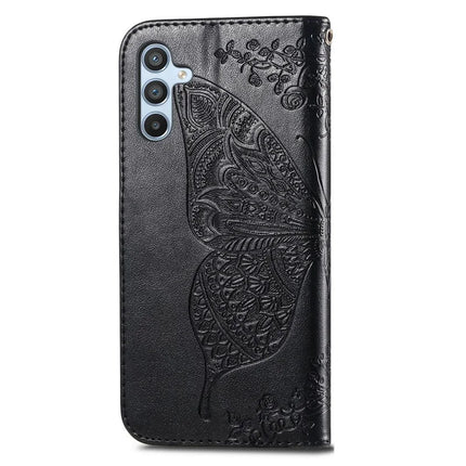 For Samsung Galaxy A36 5G / A56 5G Case PU Leather Wallet Phone Cover Butterfly Pattern