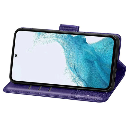 For Samsung Galaxy A36 5G / A56 5G Case PU Leather Wallet Phone Cover Butterfly Pattern