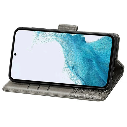For Samsung Galaxy A36 5G / A56 5G Case PU Leather Wallet Phone Cover Butterfly Pattern