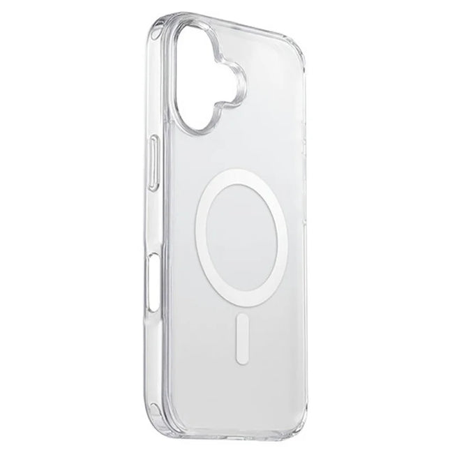 JOYROOM JR-16FG7 For iPhone 16 Plus Clear Case Compatible with MagSafe PC+TPU Matte Back Cover