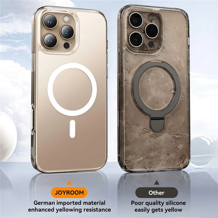 JOYROOM JR-16FG8 For iPhone 16 Pro Max Clear Case Compatible with MagSafe PC+TPU Matte Back Cover