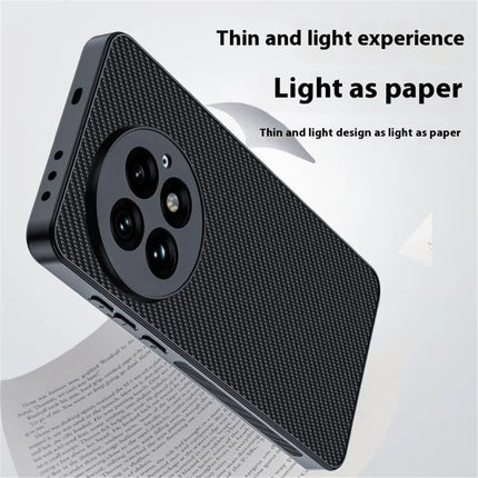 For OnePlus 13 Case Carbon Fiber Texture Ultra Slim PC Phone Cover