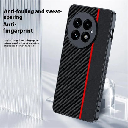 For OnePlus 13 Case Carbon Fiber Texture Ultra Slim PC Phone Cover