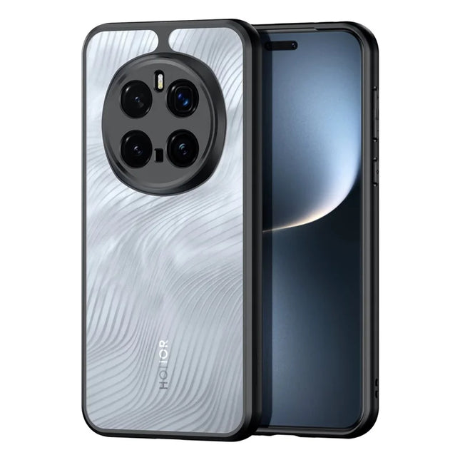 DUX DUCIS Aimo Series For Honor Magic7 Pro 5G Case TPU+PC Matte Phone Cover (REACH Certification) - Black