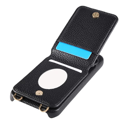 For Google Pixel 9 Case with Card Holder, Shoulder Strap PC+TPU Ring Kickstand Phone Back Cover