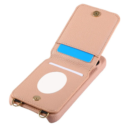For Google Pixel 9 Case with Card Holder, Shoulder Strap PC+TPU Ring Kickstand Phone Back Cover