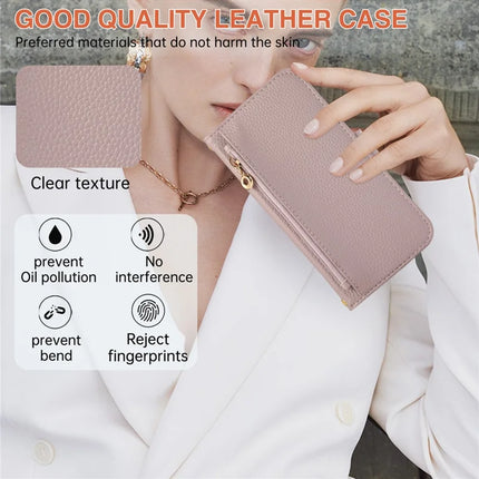 For Samsung Galaxy A55 5G Wallet Phone Case Shockproof TPU+PU Leather Flip Cover with Mirror, Strap