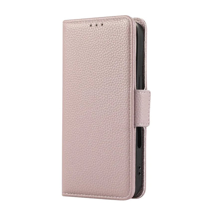For iPhone 16 Plus Leather Case with Card Holder, Straps, Shockproof Wallet Phone Cover