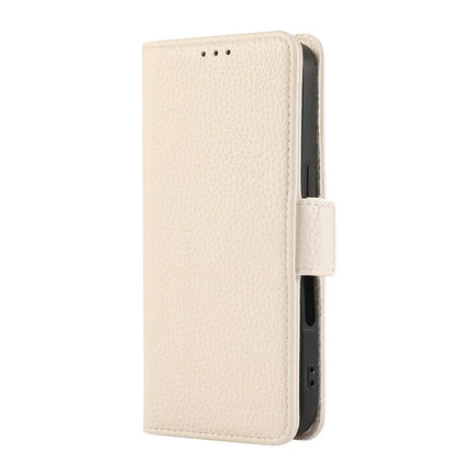 For iPhone 16 Plus Leather Case with Card Holder, Straps, Shockproof Wallet Phone Cover