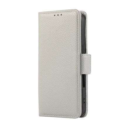 For iPhone 16 Plus Leather Case with Card Holder, Straps, Shockproof Wallet Phone Cover