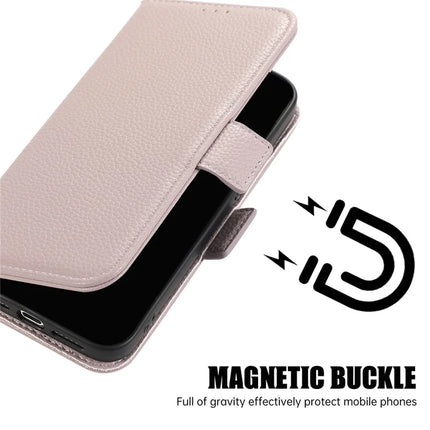 For iPhone 16 Pro Max Leather Case with Card Holder, Straps, Shockproof Wallet Phone Cover