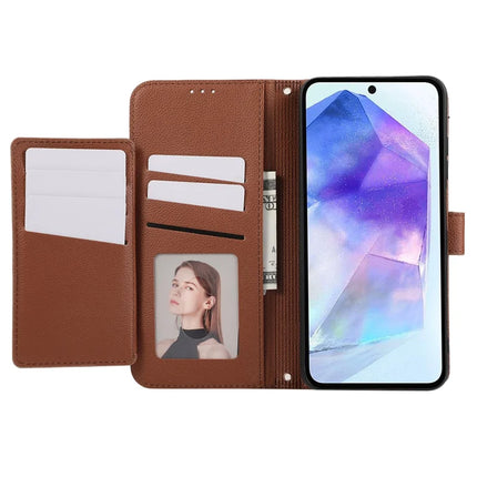 For Samsung Galaxy A54 5G Leather Phone Case with Card Holder, Wallet, Straps Protective Flip Cover