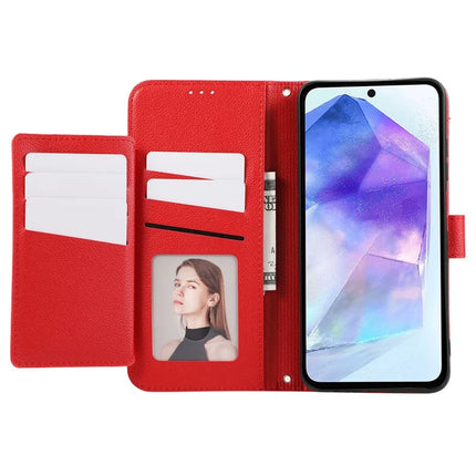 For Samsung Galaxy A54 5G Leather Phone Case with Card Holder, Wallet, Straps Protective Flip Cover
