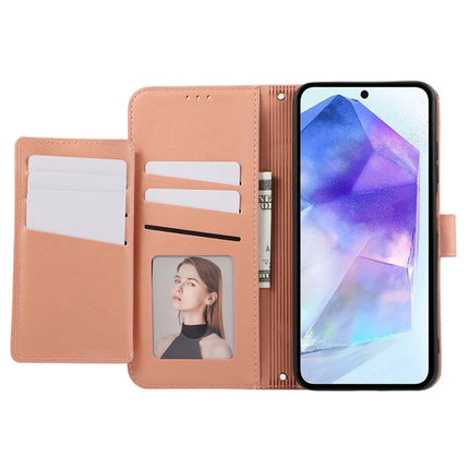 For Samsung Galaxy A54 5G Leather Phone Case with Card Holder, Wallet, Straps Protective Flip Cover