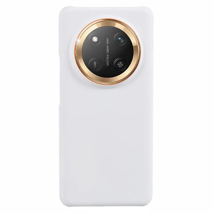 For Honor X60 Pro 5G Case Hard PC Frosted Minimalist Phone Cover - White