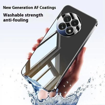 For OnePlus 13 Case Electroplating PC Phone Back Cover with Camera Lens Protector