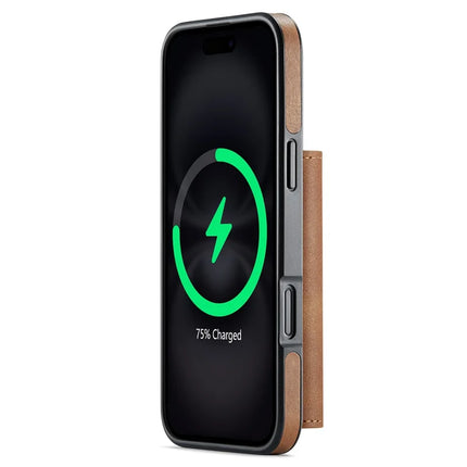 MAGKING K2 Series For iPhone 16 Plus Case Compatible with MagSafe PC+TPU+PU Phone Cover