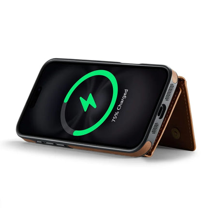 MAGKING K2 Series For iPhone 16 Plus Case Compatible with MagSafe PC+TPU+PU Phone Cover