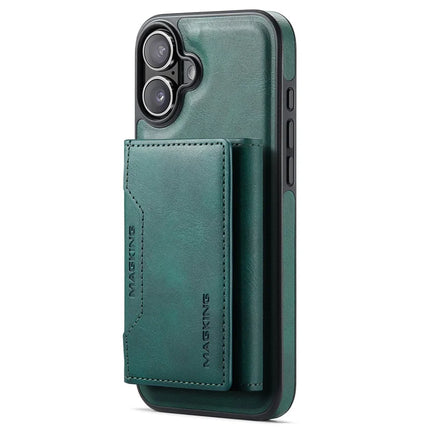 MAGKING K2 Series For iPhone 16 Plus Case Compatible with MagSafe PC+TPU+PU Phone Cover