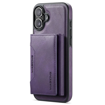 MAGKING K2 Series For iPhone 16 Plus Case Compatible with MagSafe PC+TPU+PU Phone Cover