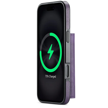 MAGKING K2 Series For iPhone 16 Plus Case Compatible with MagSafe PC+TPU+PU Phone Cover