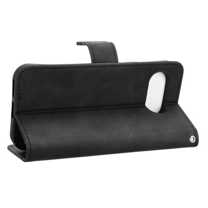 For Google Pixel 9a Leather Case Skin-Feel Anti-Drop Wallet Flip Phone Cover