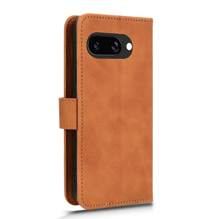 For Google Pixel 9a Leather Case Skin-Feel Anti-Drop Wallet Flip Phone Cover