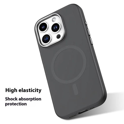 MUTURAL For iPhone 16 Pro Max Magnetic Case Compatible with MagSafe Liquid Silicone Back Cover