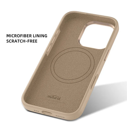 MUTURAL For iPhone 16 Pro Max Magnetic Case Compatible with MagSafe Liquid Silicone Back Cover