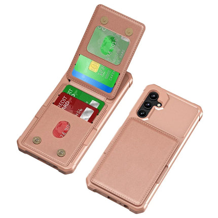 For Samsung Galaxy A16 5G Case Card Slot Kickstand PU+TPU Phone Cover