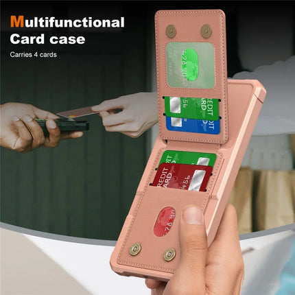 For Samsung Galaxy A16 5G Case Card Slot Kickstand PU+TPU Phone Cover