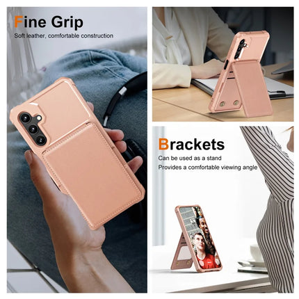 For Samsung Galaxy A16 5G Case Card Slot Kickstand PU+TPU Phone Cover
