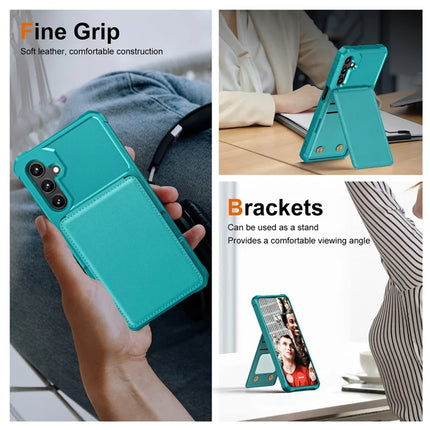 For Samsung Galaxy A16 5G Case Card Slot Kickstand PU+TPU Phone Cover