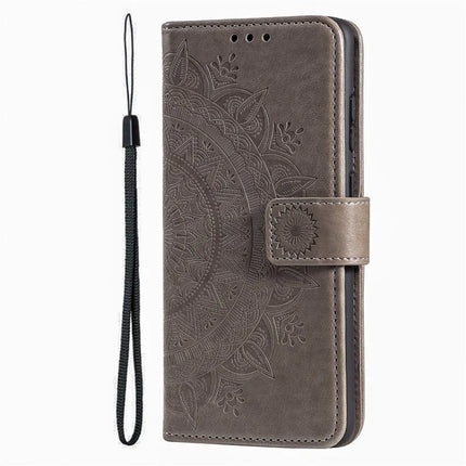 For Google Pixel 9a Case Imprinted Totem PU Leather Wallet Stand Phone Cover