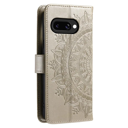 For Google Pixel 9a Case Imprinted Totem PU Leather Wallet Stand Phone Cover