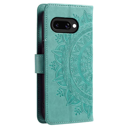 For Google Pixel 9a Case Imprinted Totem PU Leather Wallet Stand Phone Cover