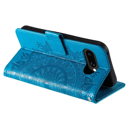For Google Pixel 9a Case Imprinted Totem PU Leather Wallet Stand Phone Cover