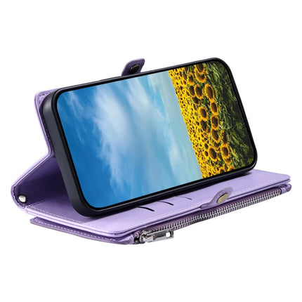 015 Style For Google Pixel 9a Case TPU+PU Leather Wallet Phone Cover with Straps