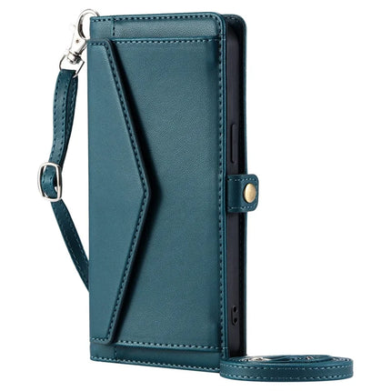 For Google Pixel 9a Leather Case Wallet Stand Phone Cover with Straps
