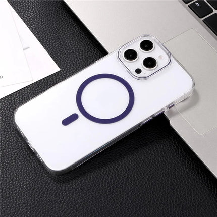 For iPhone 16 Pro Max Magnetic Case Compatible with MagSafe 1.0mm Ultra Thin PC Back Cover