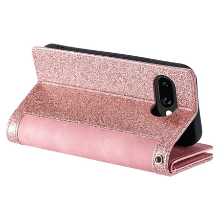 For Google Pixel 9a Case PU Leather Phone Cover with Zipper Wallet 9 Card Slots