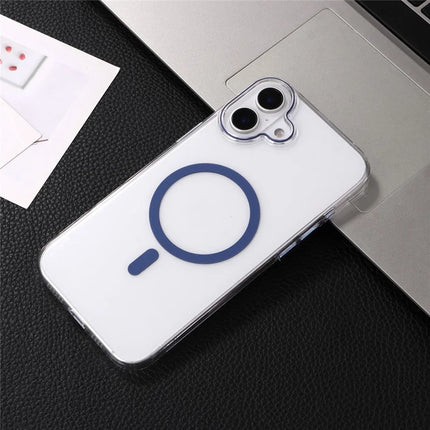 For iPhone 16 Plus Magnetic Case Compatible with MagSafe 1.0mm Ultra Thin PC Back Cover