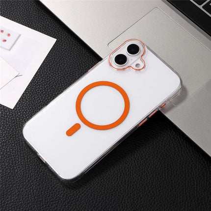 For iPhone 16 Plus Magnetic Case Compatible with MagSafe 1.0mm Ultra Thin PC Back Cover