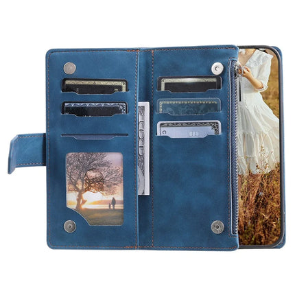 Style 005 For Google Pixel 9a Wallet Case Rhombus Stitching Line PU Leather Phone Cover