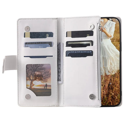 Style 005 For Google Pixel 9a Wallet Case Rhombus Stitching Line PU Leather Phone Cover