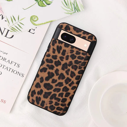 For Google Pixel 8a Case PU Leather+TPU+PC Phone Back Cover