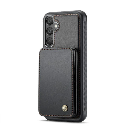 JEEHOOD J05 For Samsung Galaxy A16 5G Case Leather Mobile Cover with Detachable Magnetic Card Bag