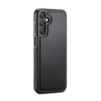 JEEHOOD J05 For Samsung Galaxy A16 5G Case Leather Mobile Cover with Detachable Magnetic Card Bag