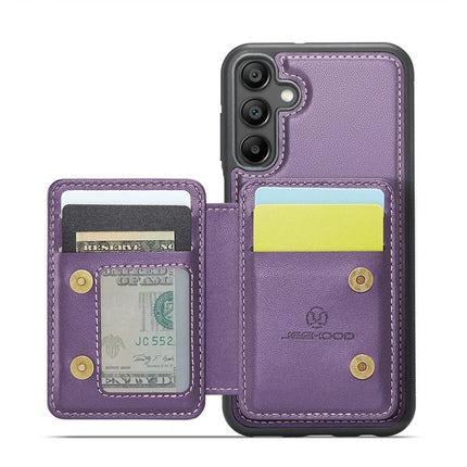 JEEHOOD J05 For Samsung Galaxy A16 5G Case Leather Mobile Cover with Detachable Magnetic Card Bag